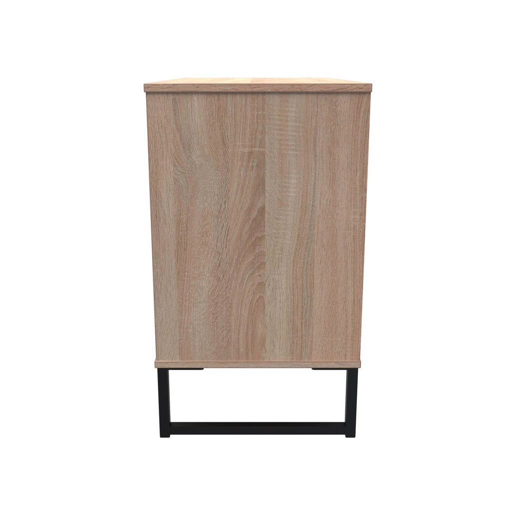 Hong Kong (Black Sleigh Legs) 3 Drawer Chest