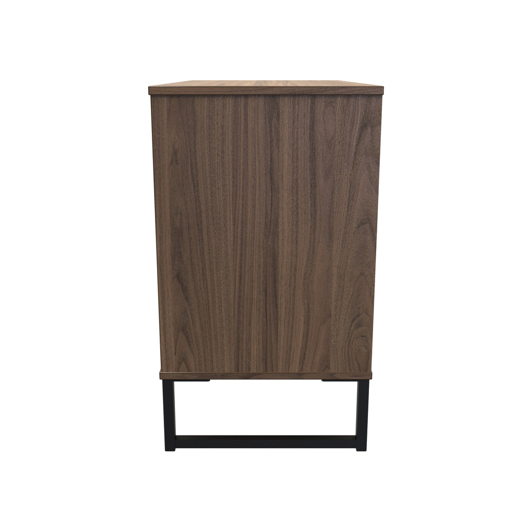 Hong Kong (Black Sleigh Legs) 3 Drawer Chest