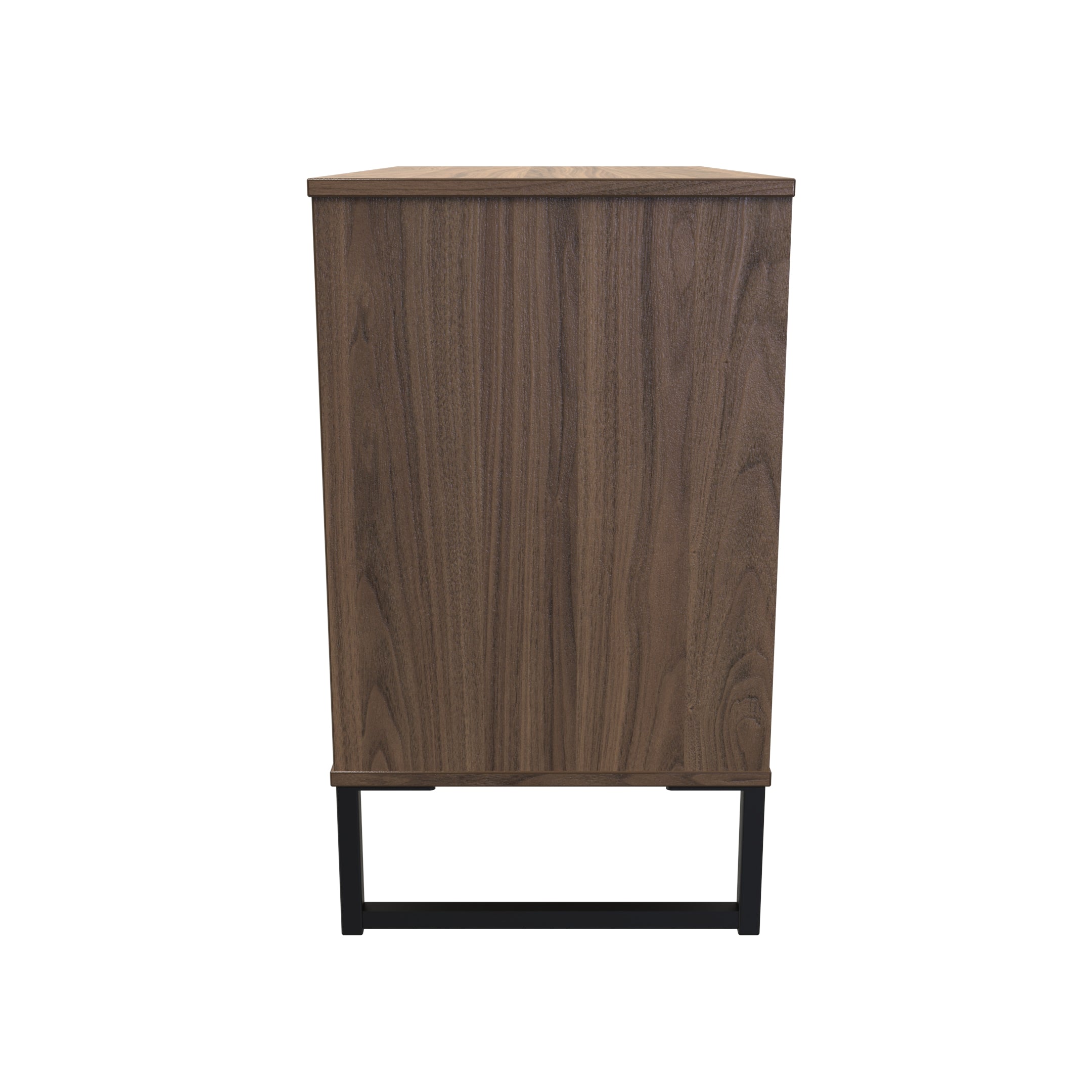 Hong Kong (Black Sleigh Legs) 3 Drawer Chest