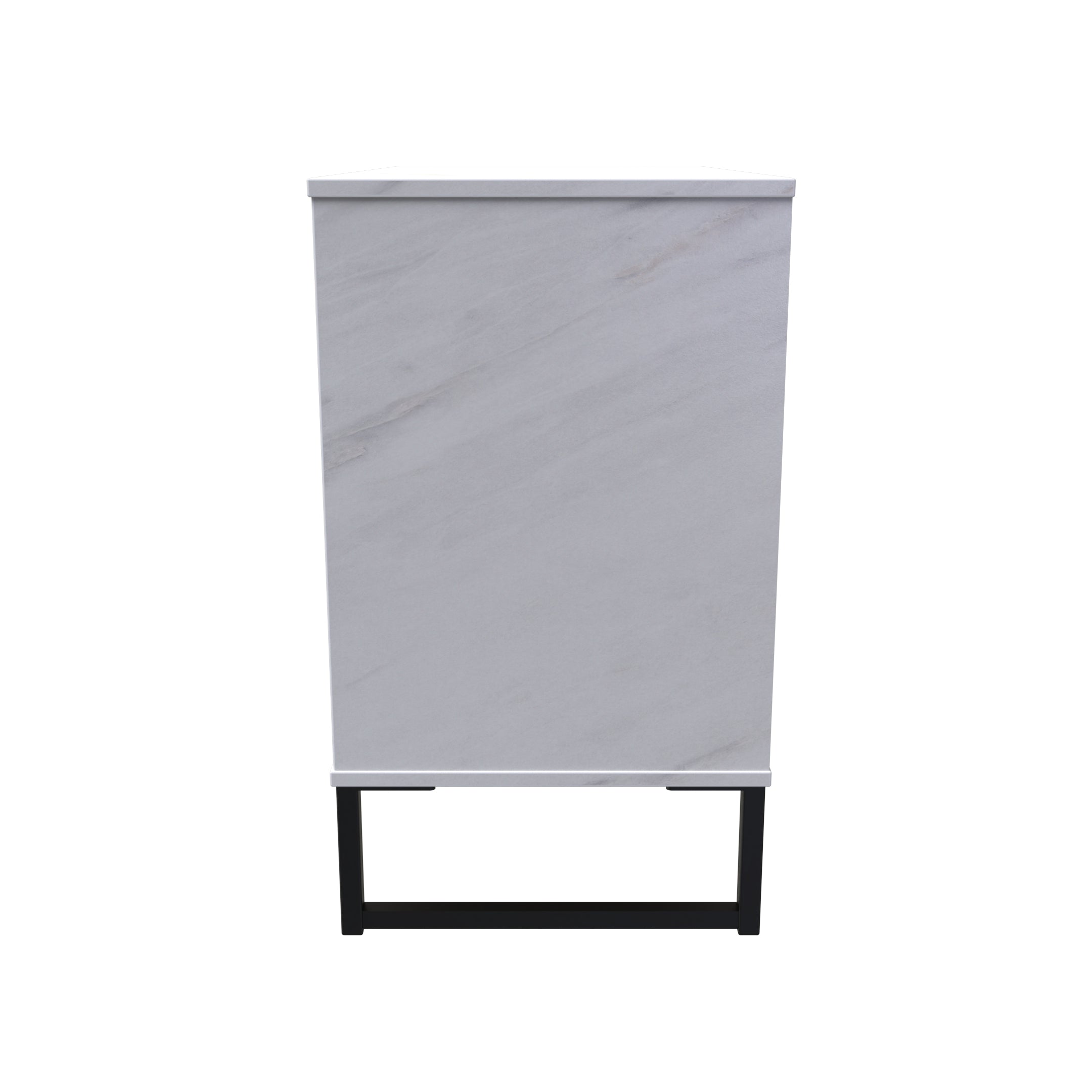 Hong Kong (Black Sleigh Legs) 3 Drawer Chest