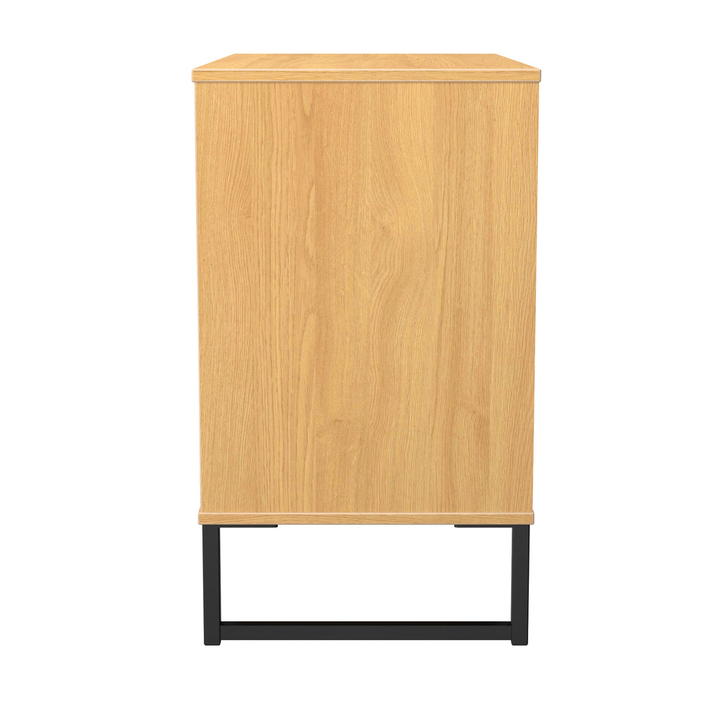 Hong Kong (Black Sleigh Legs) 3 Drawer Chest