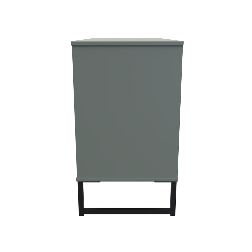 Hong Kong (Black Sleigh Legs) 3 Drawer Chest